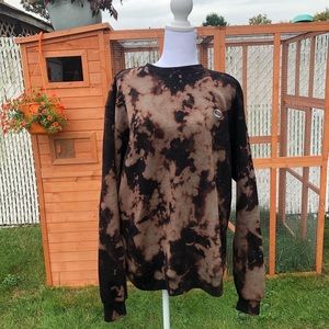 NOT FOR SALE ! Champion Bleach Dye Crewneck